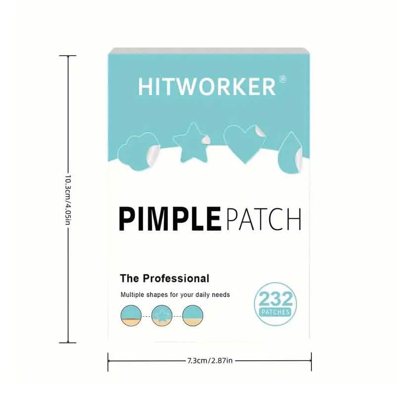 232 Pièces : Patchs autocollants anti-acné