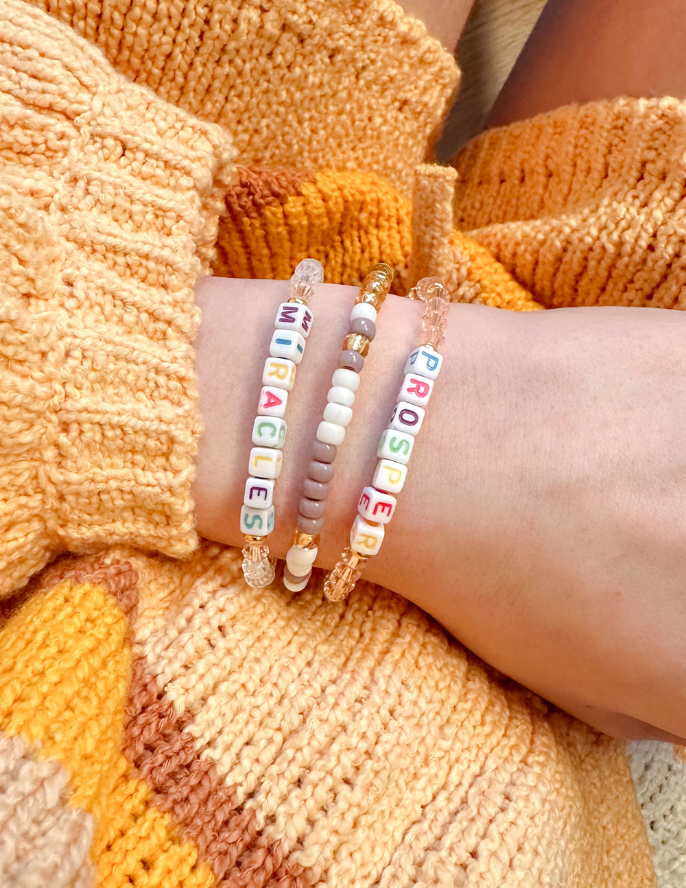 Bracelet Lettre Prospère