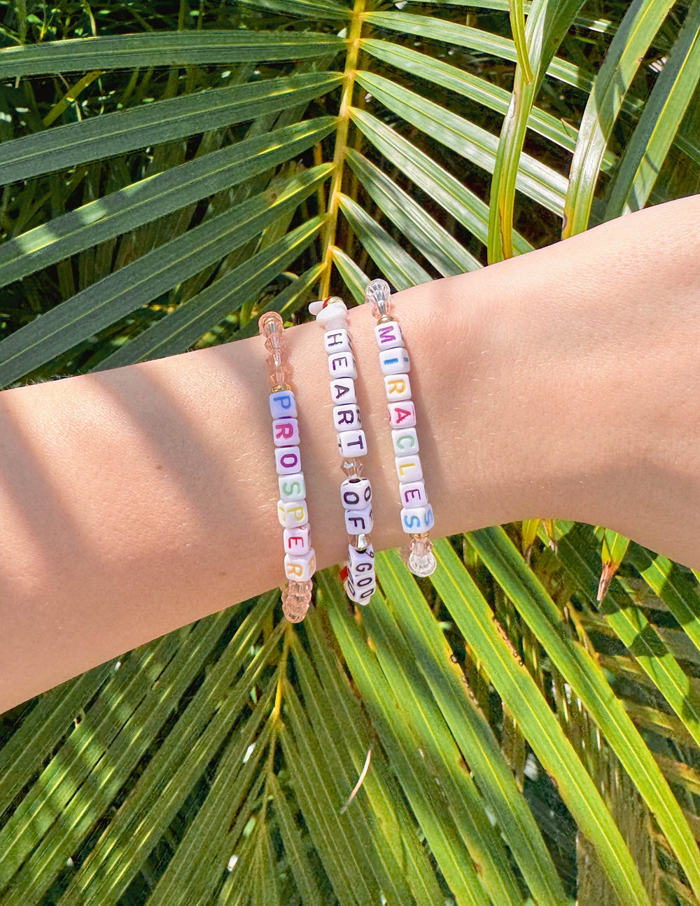 Bracelet Lettre Prospère