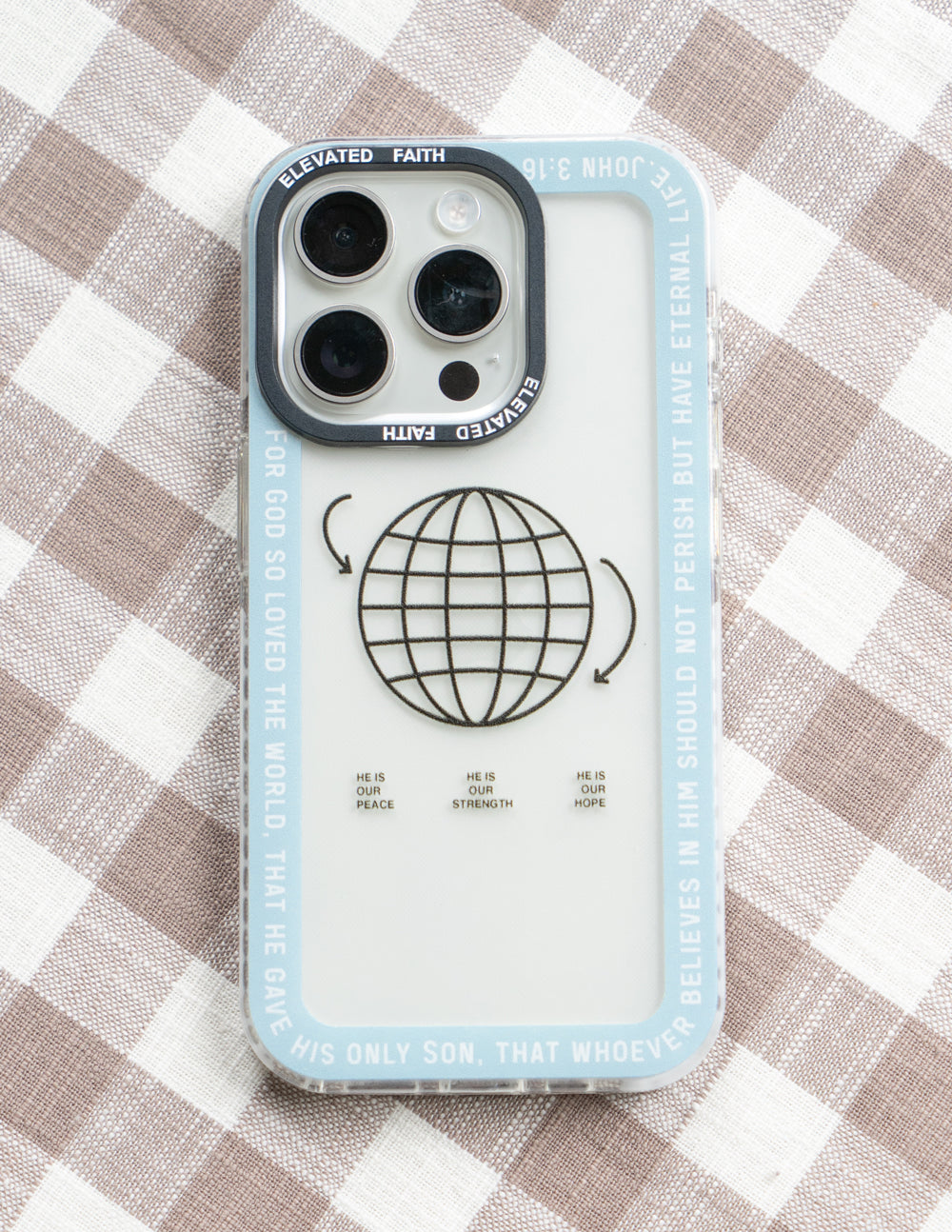 Coque de téléphone « Car Dieu a tant aimé le monde »