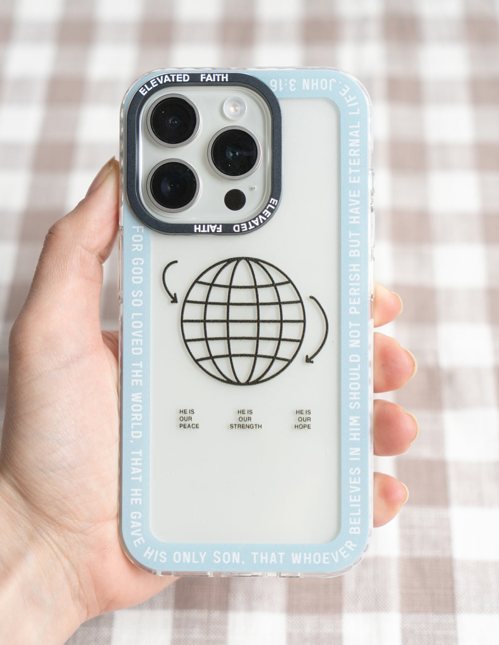 Coque de téléphone « Car Dieu a tant aimé le monde »