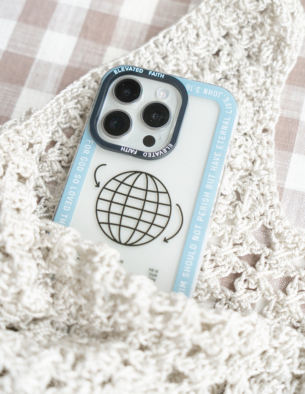 Coque de téléphone « Car Dieu a tant aimé le monde »
