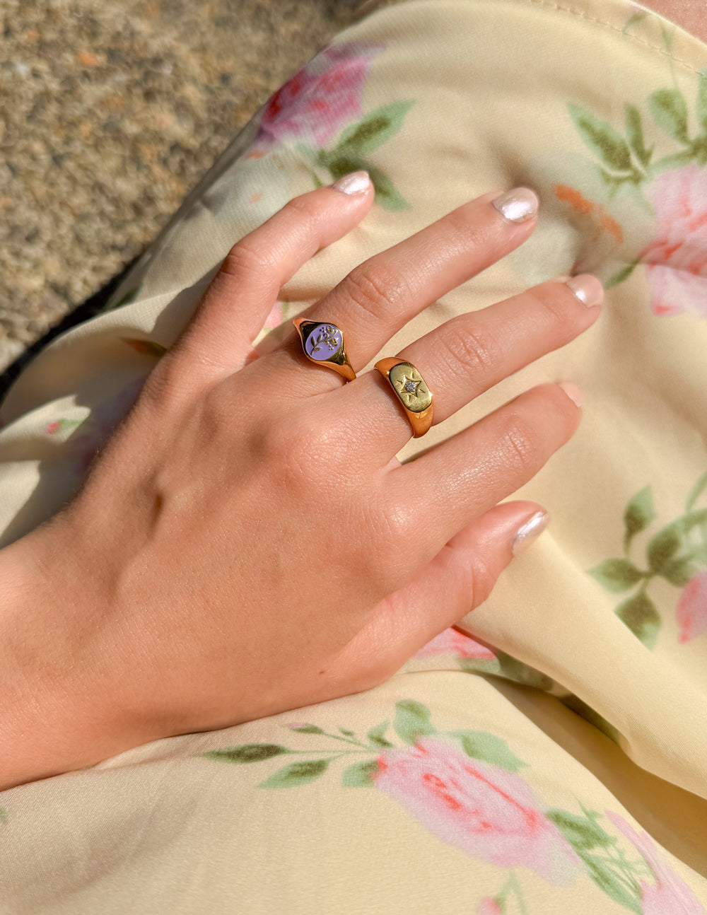 Bague Chevalière Création