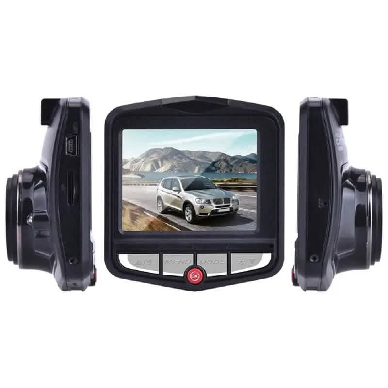 Dashcam full HD 1080p noire de 2,4 pouces
