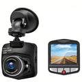 Dashcam full HD 1080p noire de 2,4 pouces