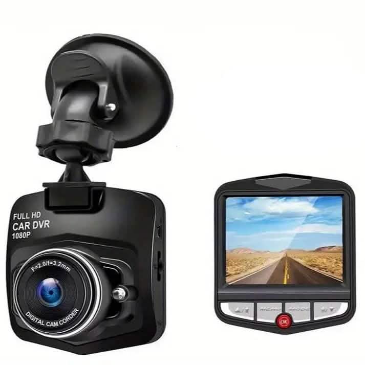 Dashcam full HD 1080p noire de 2,4 pouces