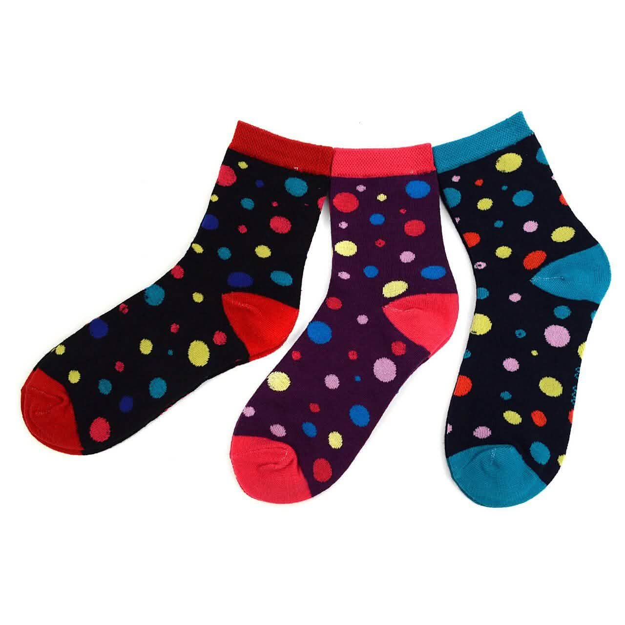 Lot de 24 : Chaussettes Femme Chaudes et Confortables Assorties