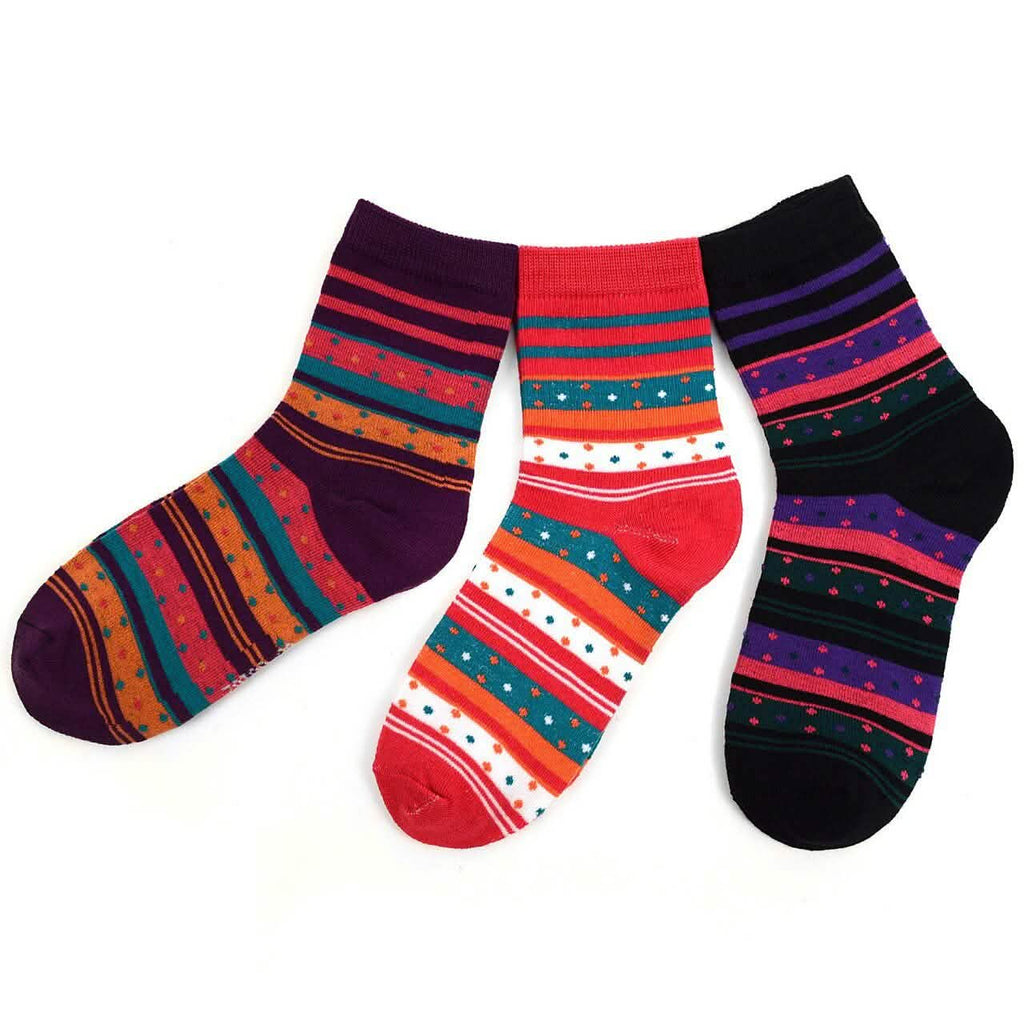 Lot de 24 : Chaussettes Femme Chaudes et Confortables Assorties