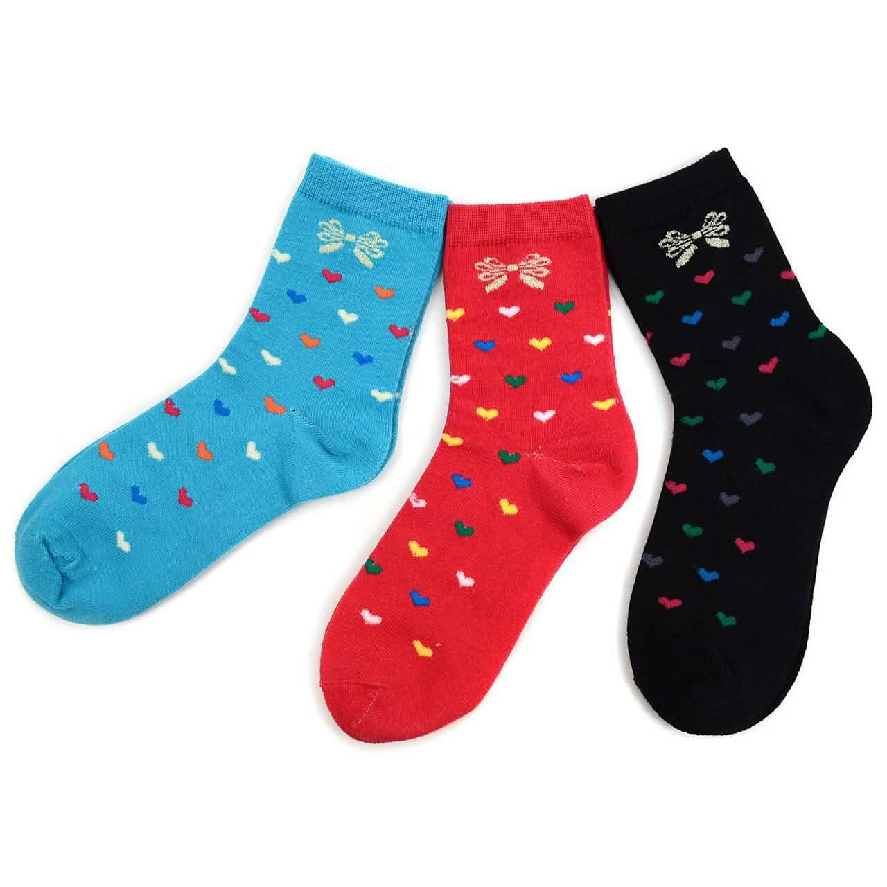 Lot de 24 : Chaussettes Femme Chaudes et Confortables Assorties