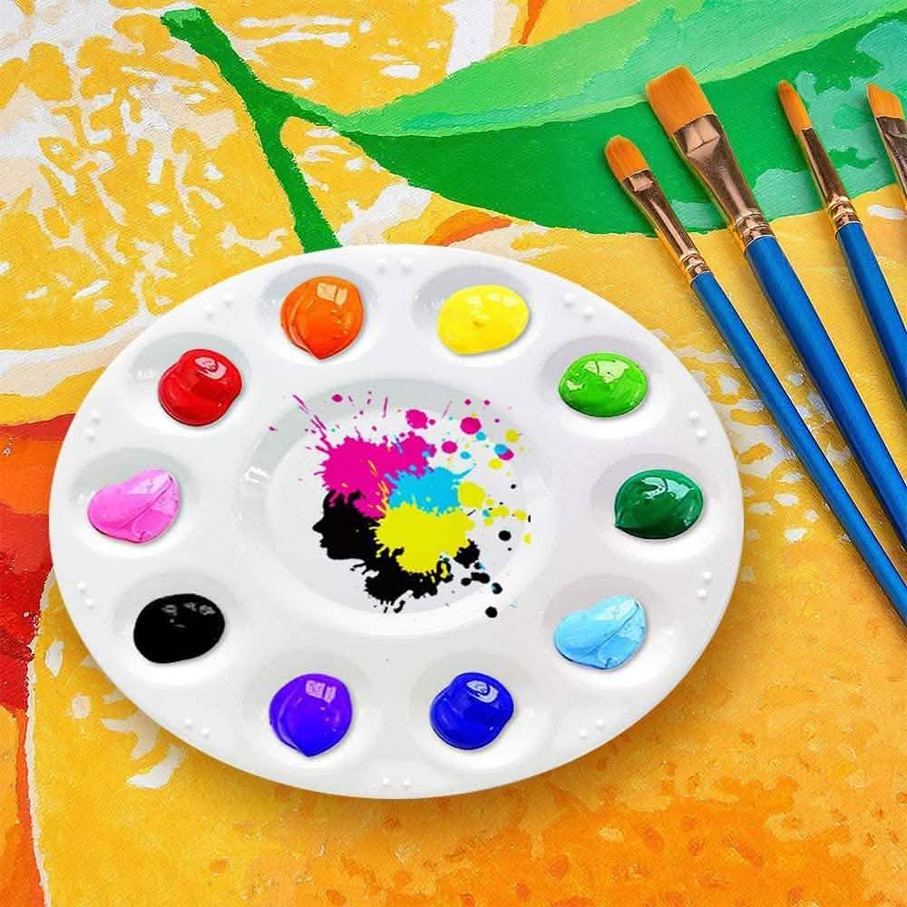 24 pièces : Palettes de plateau de peinture