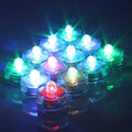Lot de 24 : Bougie chauffe-plat submersible à LED RVB