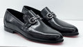 C Collection Leather Loafer - Black
