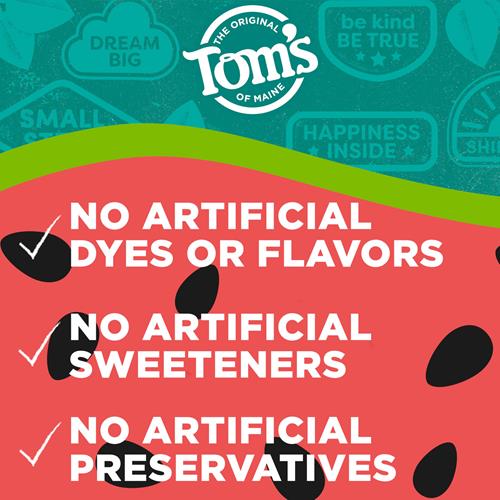 Toms Of Maine Dentifrice naturel pour enfants au fluor, pastèque, 145 g