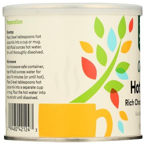 Whole Foods Market, Cacao chaud biologique, Mélange saveur chocolat riche, 340 g