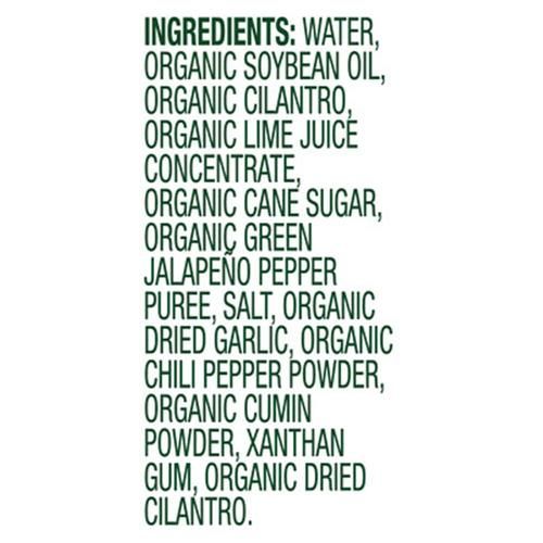 Marinade Bio Citron Vert et Coriandre Simple Truth 13 oz