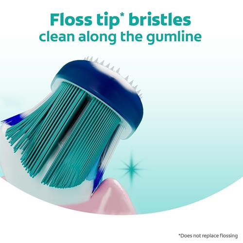Brosse à Dents Manuelle Colgate 360 Souple, Lot de 4, Nettoie Toute la Bouche (Dents, Joues, Langue et Gencives)