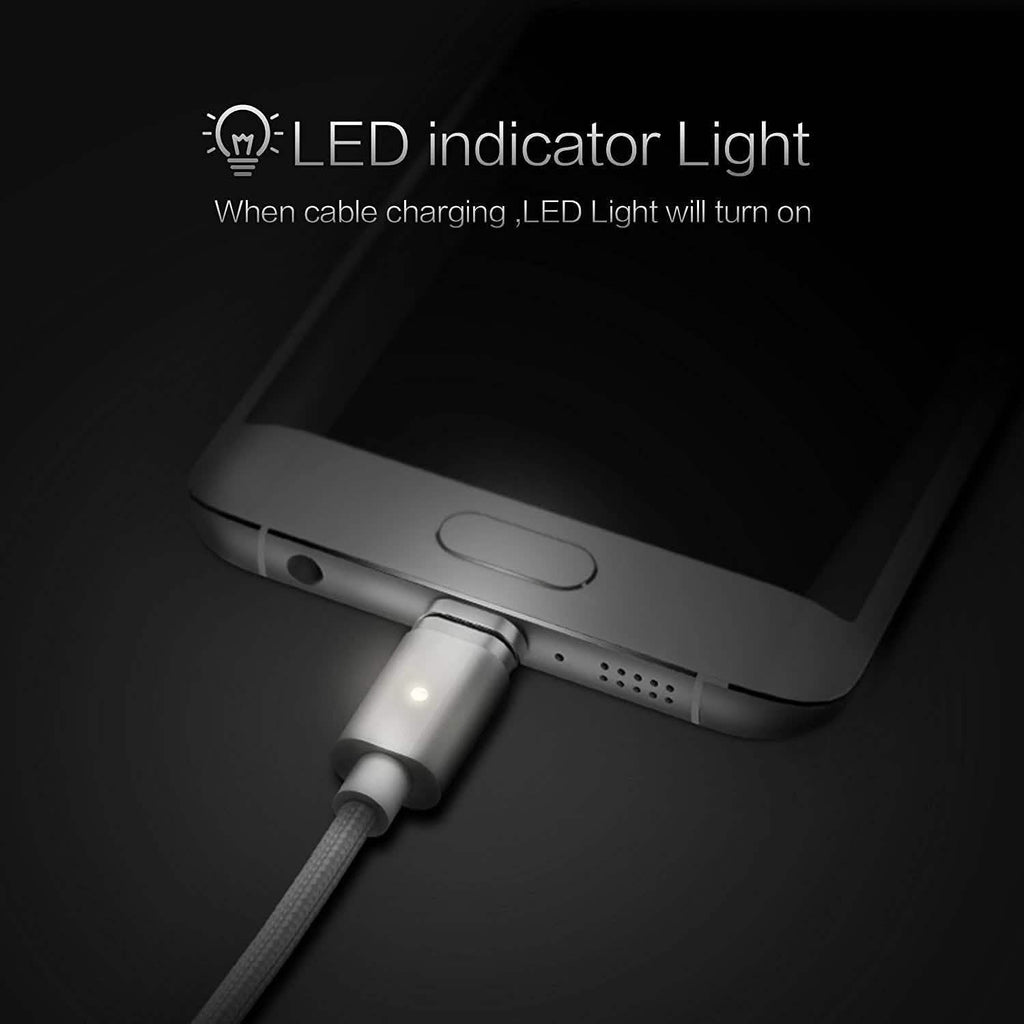 Câble magnétique micro USB (2,4 A) pour synchronisation et charge