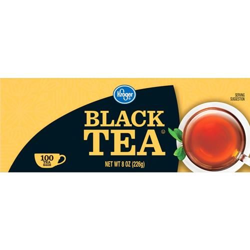 Sachets de thé noir Kroger 100 ct