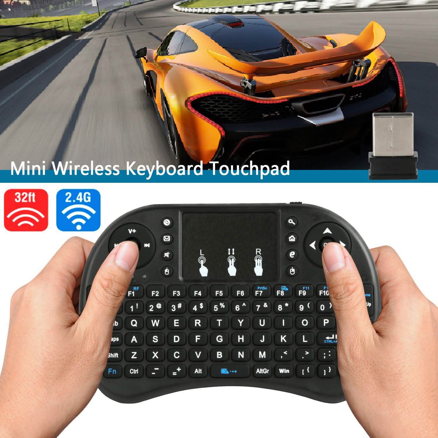Mini-clavier et pavé tactile sans fil 2,4G