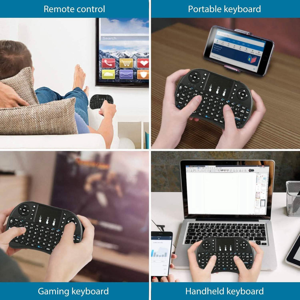 Mini-clavier et pavé tactile sans fil 2,4G