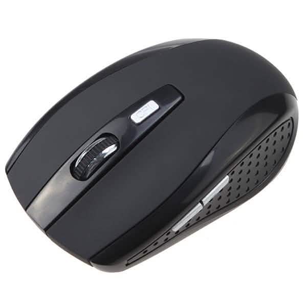 Souris optique sans fil 2,4 GHz avec récepteur USB et DPI réglable pour PC portable et ordinateur de bureau