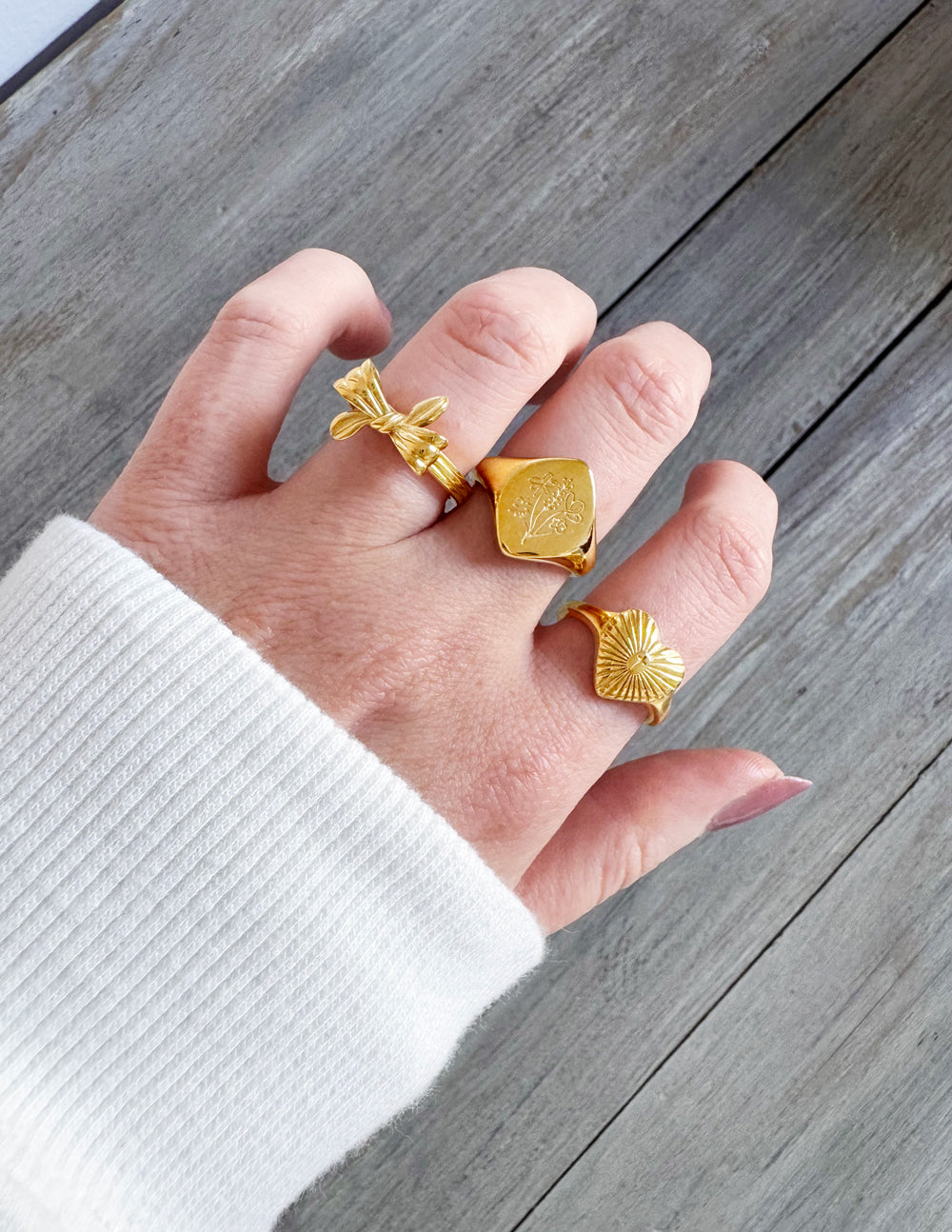 Bague Cœur Éclatant