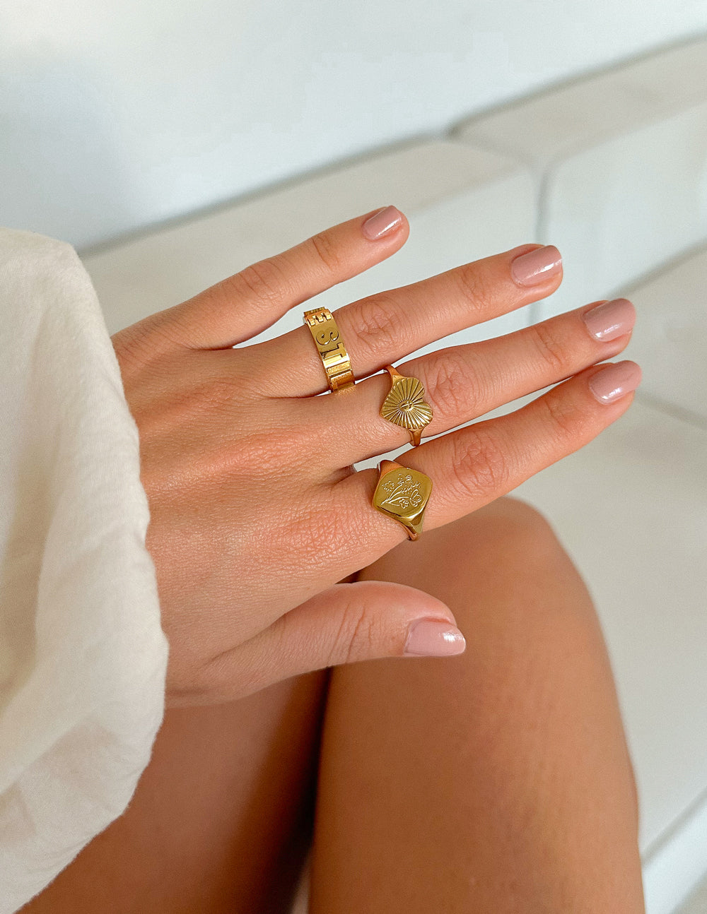 Bague Cœur Éclatant