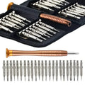 Kit de réparation d'outils de précision de 25 pièces avec étui en cuir