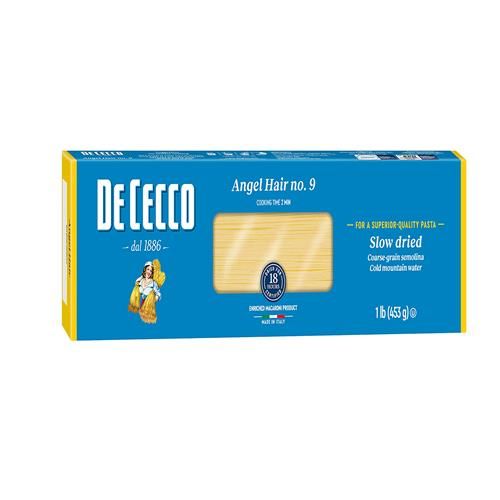 Pâtes Cheveux d'ange De Cecco No. 9, 450 g