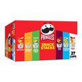 Pringles Croustilles, Snack Stacks, Collations pour le déjeuner, Collations pour le bureau et les enfants, Paquet varié (27 gobelets)