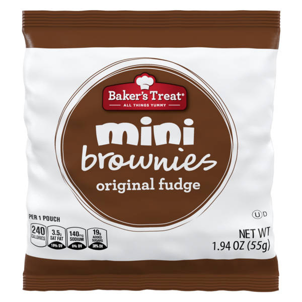 Mini Brownie Bites Baker's Treat, 233 g