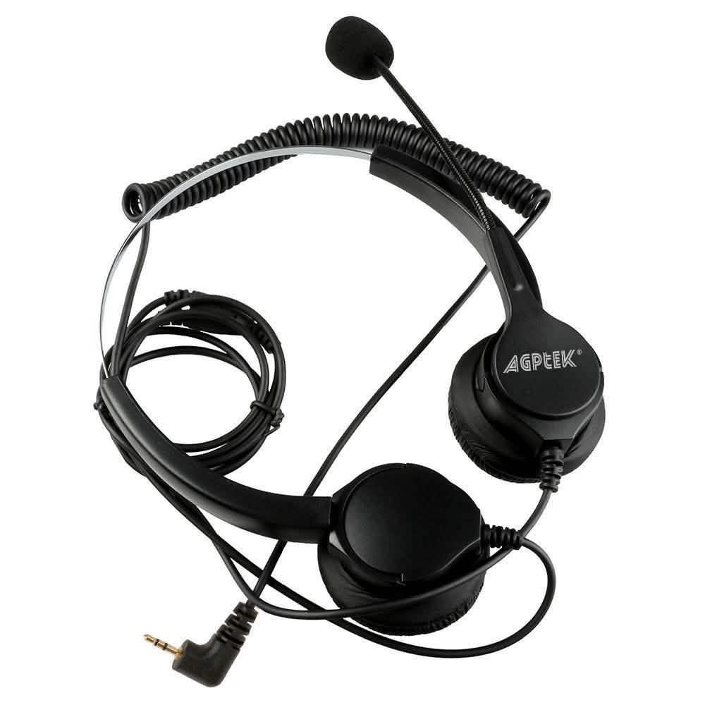 Casque double 2,5 mm pour téléphones sans fil