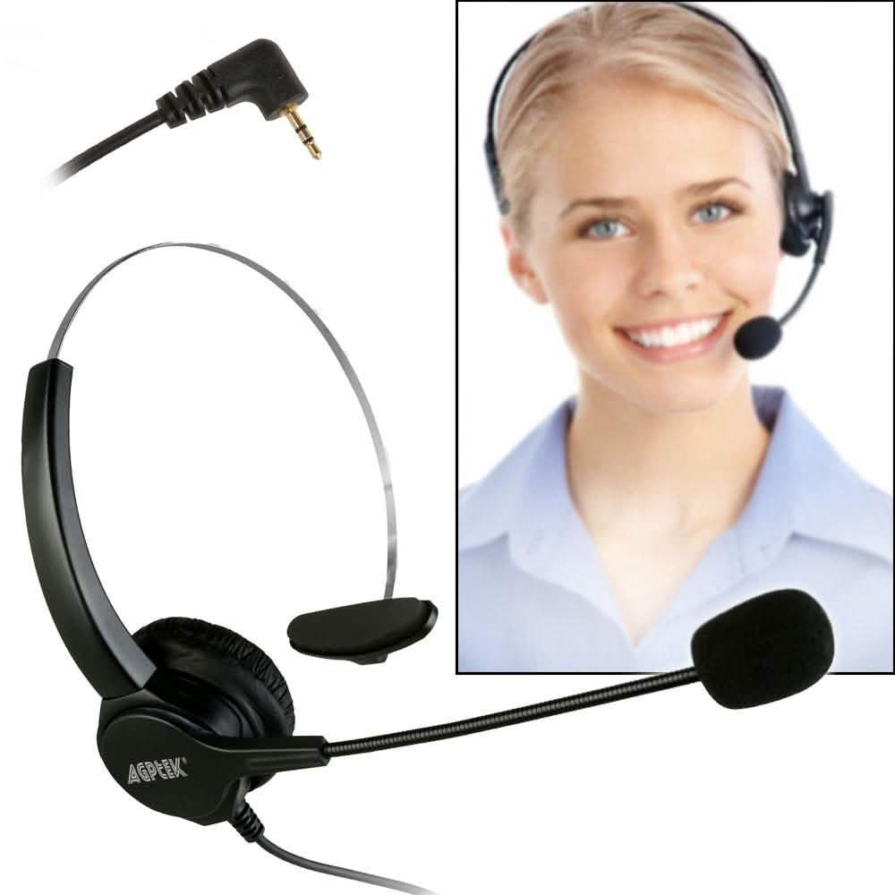 Casque 2,5 mm pour téléphones sans fil