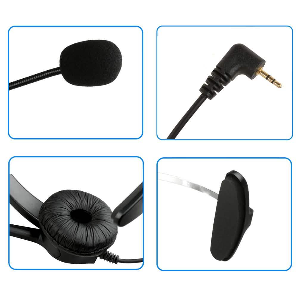 Casque 2,5 mm pour téléphones sans fil