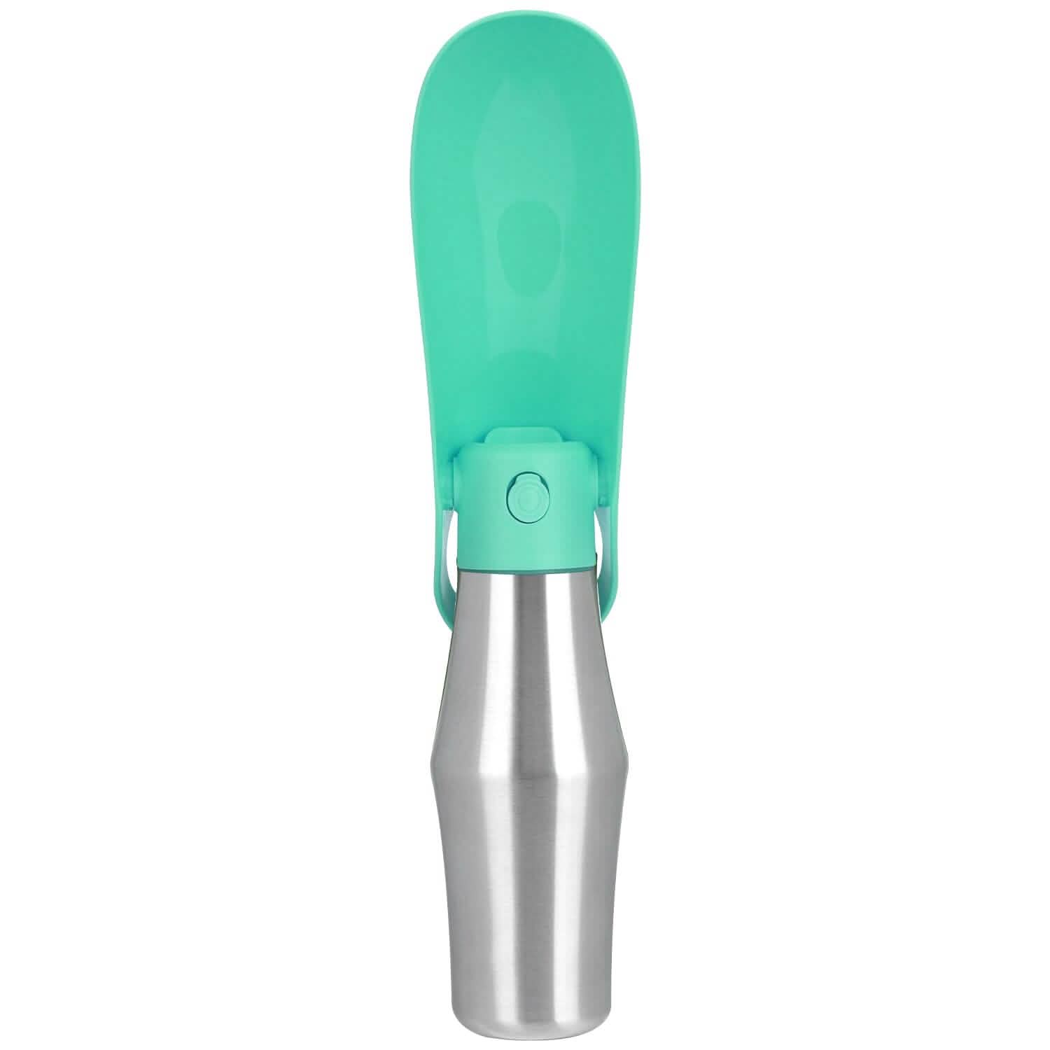 Distributeur d'eau portable en acier inoxydable pour chien, 750 ml, anti-fuite