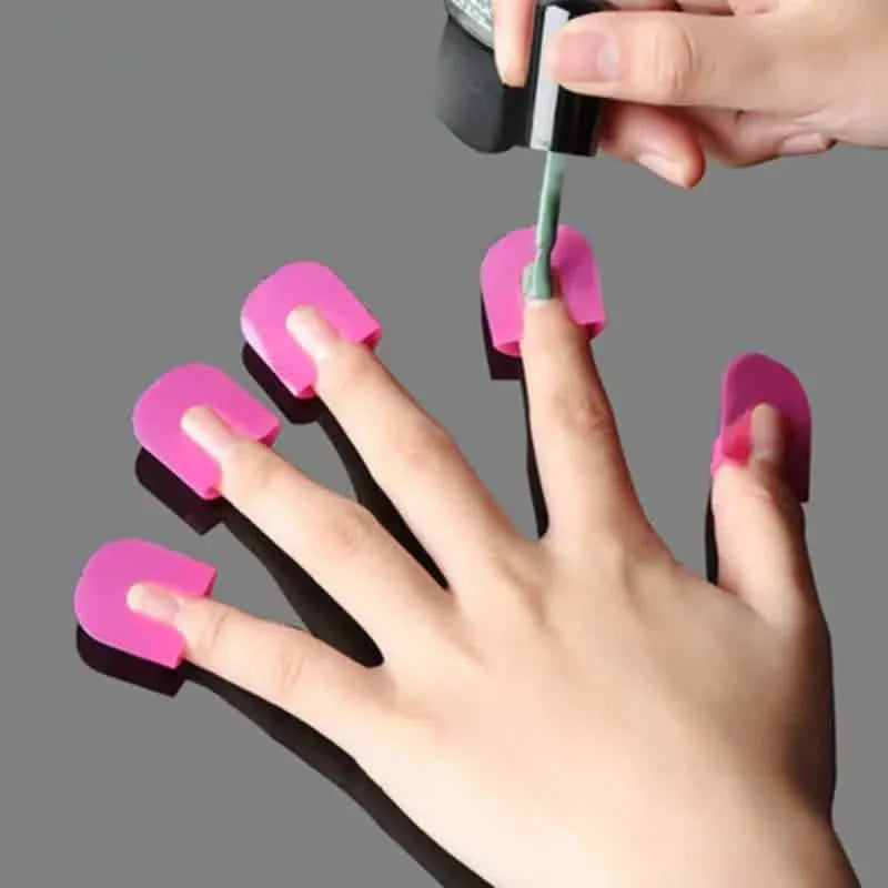 Protège-ongles en forme de U courbé, 26 pièces, 10 tailles