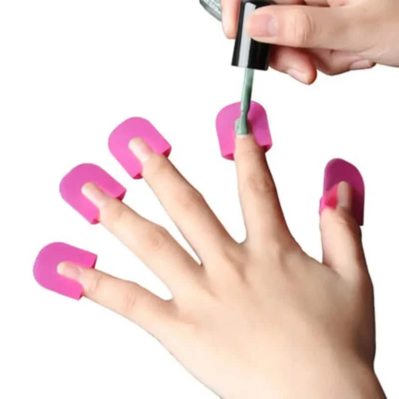Protège-ongles en forme de U courbé, 26 pièces, 10 tailles