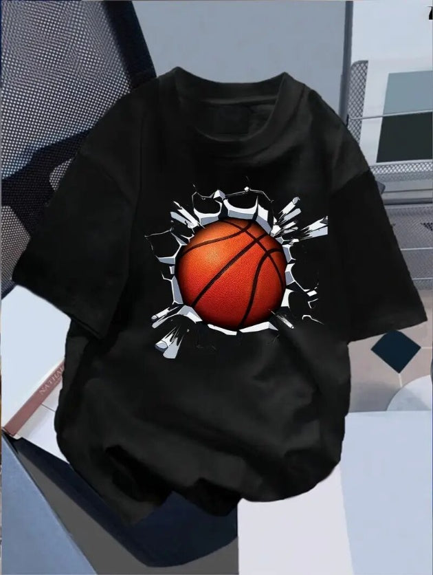 T-shirt streetwear football 3D