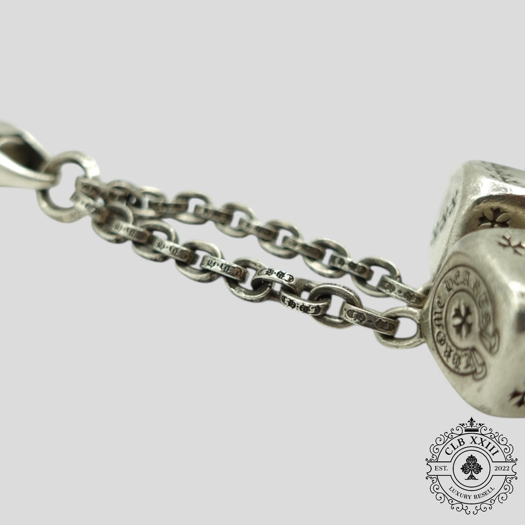 Porte-clés dés Chrome Hearts