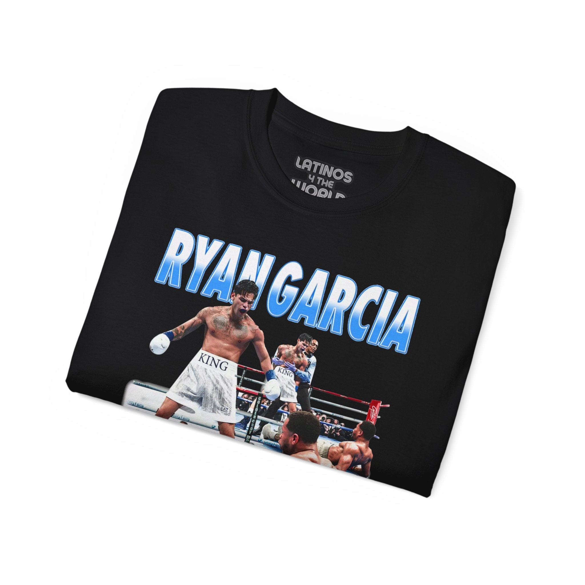 TEE-SHIRT RYAN GARCIA v. DEVIN HANEY | GRAPHISME KNOCKDOWN DE L'ANNÉE | 4 COULEURS