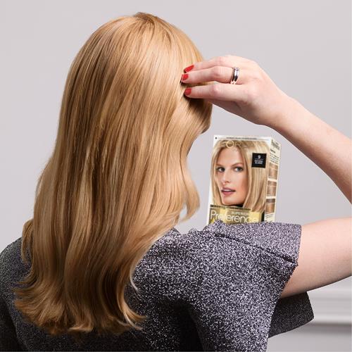 Coloration Permanente Anti-Affadissement et Brillante Loreal Paris Superior Preference, 9.5Nb Blond Naturel Très Clair, Lot de 1, Teinture Capillaire