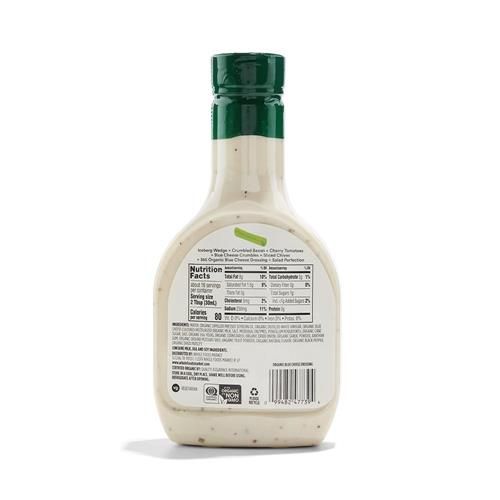 Whole Foods Market Vinaigrette Biologique au Fromage Bleu, 473 ml