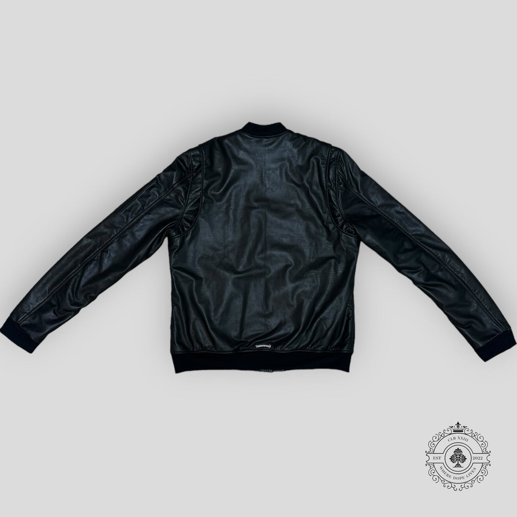 Veste en cuir Chrome Hearts