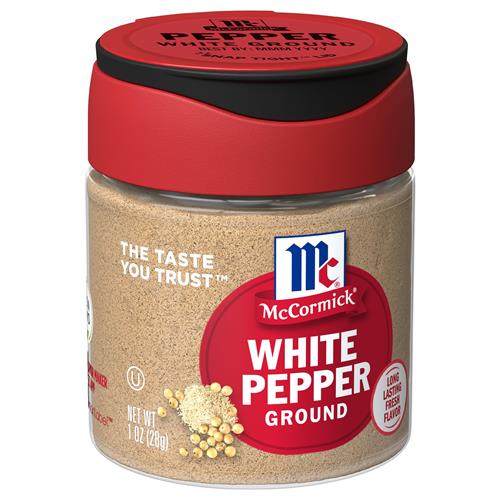 Poivre Blanc Moulu McCormick, 28 g