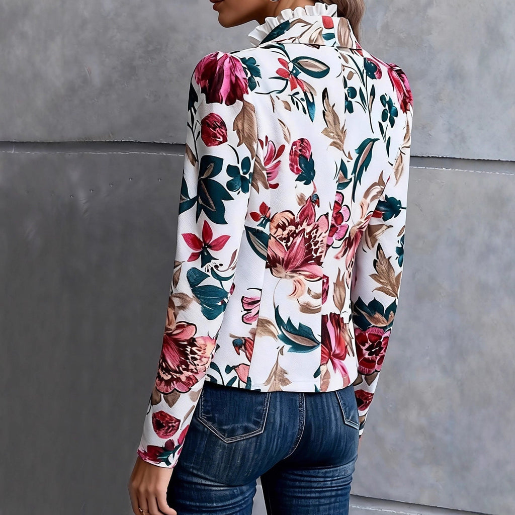 Veste décontractée polyvalente pour femme