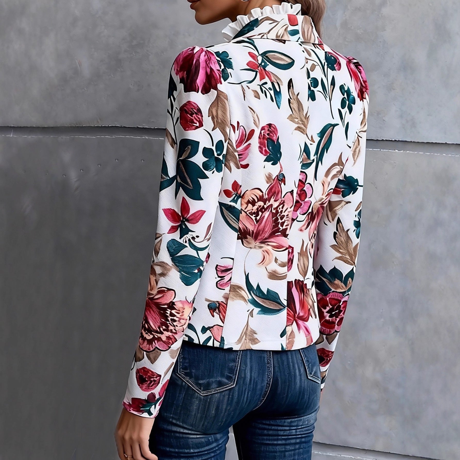 Veste décontractée polyvalente pour femme