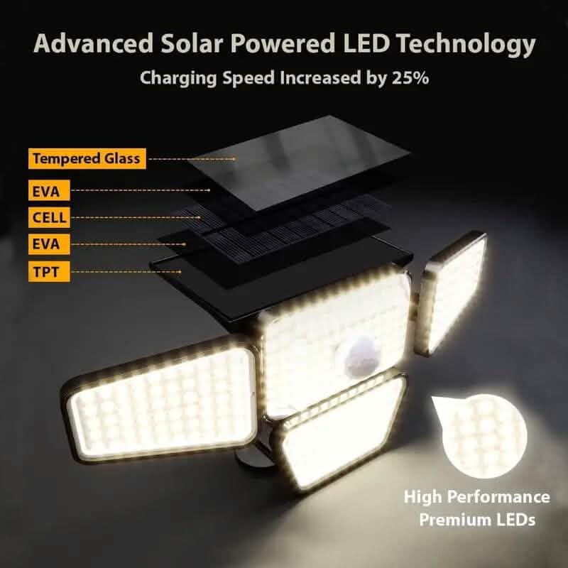 270 lampes solaires d'extérieur de jardin à LED