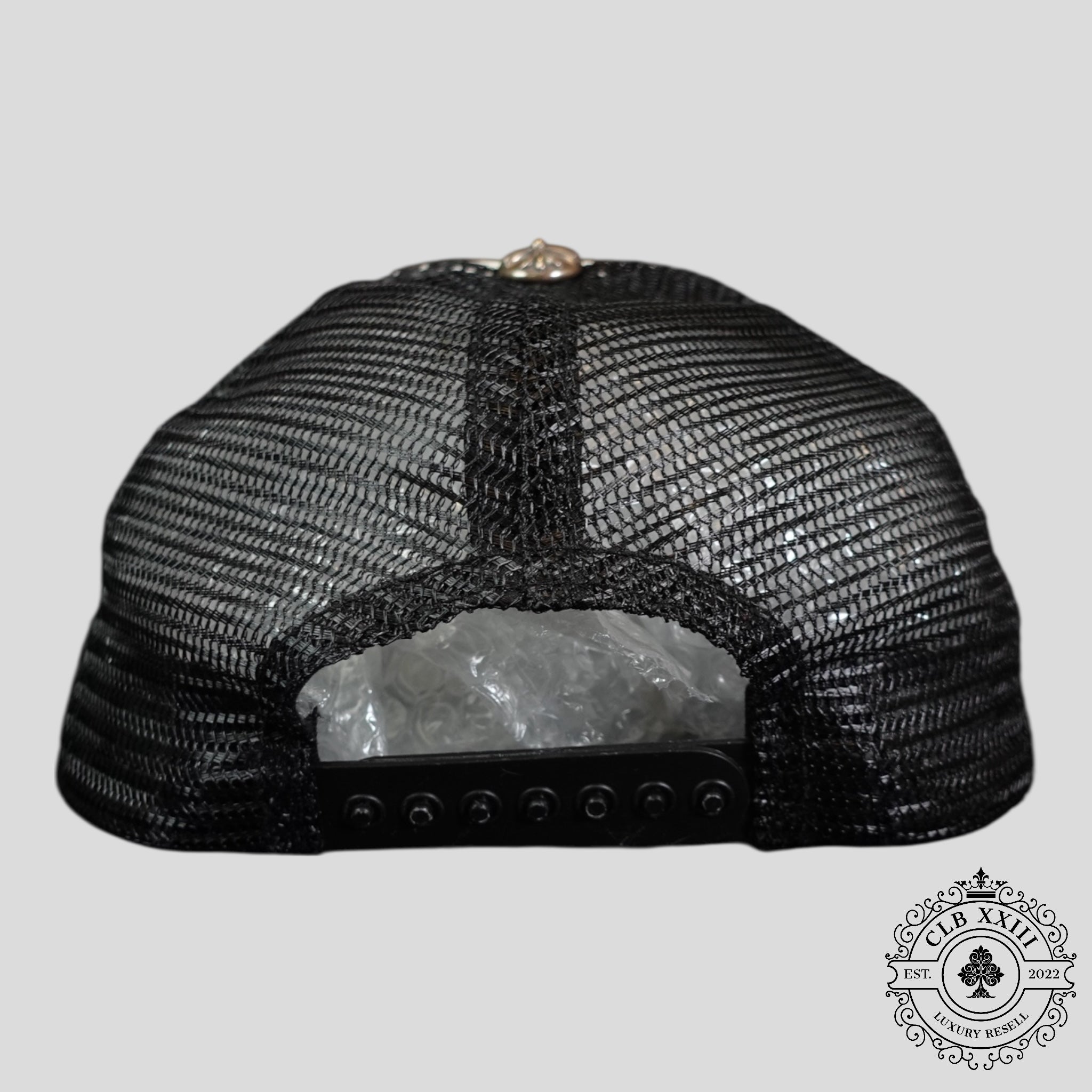Casquette Trucker Chrome Hearts Foti Patch Blanche