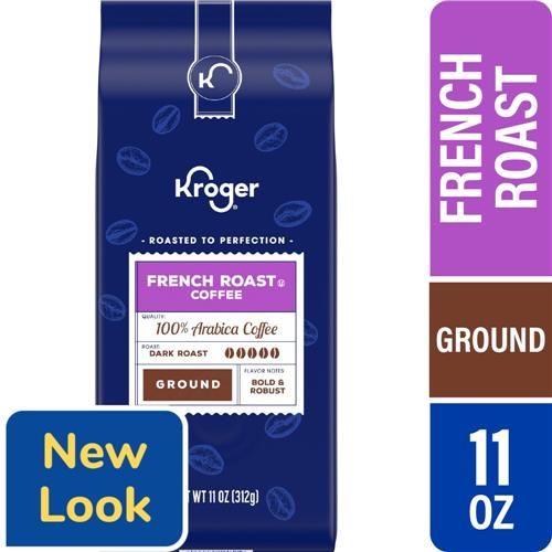 Kroger Café moulu torréfaction foncée « French Roast » 311 g