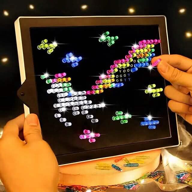 Ensemble de 276 pièces : Jouet Lampe Champignon Puzzle pour Enfants